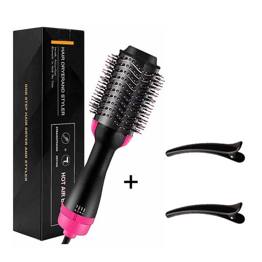 AirGlam ™ - Sèche cheveux Brosse: Obtenez des cheveux glamour en un instant